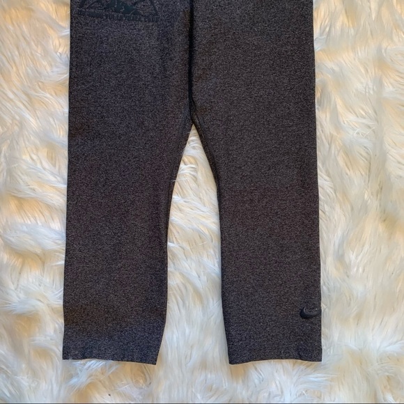 Nike Dri-Fit Cropped Leggings Gray Mt. Hood Volleyball Club - Picture 4 of 10